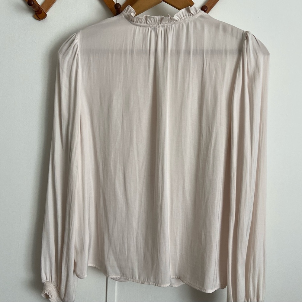 Soft Pink Women's Top Blouse - Picture 5 of 10